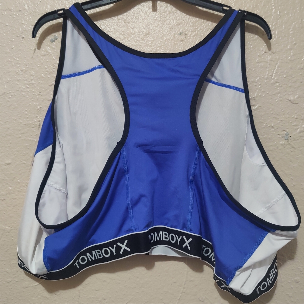 Swim Racerback Zip Compression Top - 5x - Picture 4 of 7